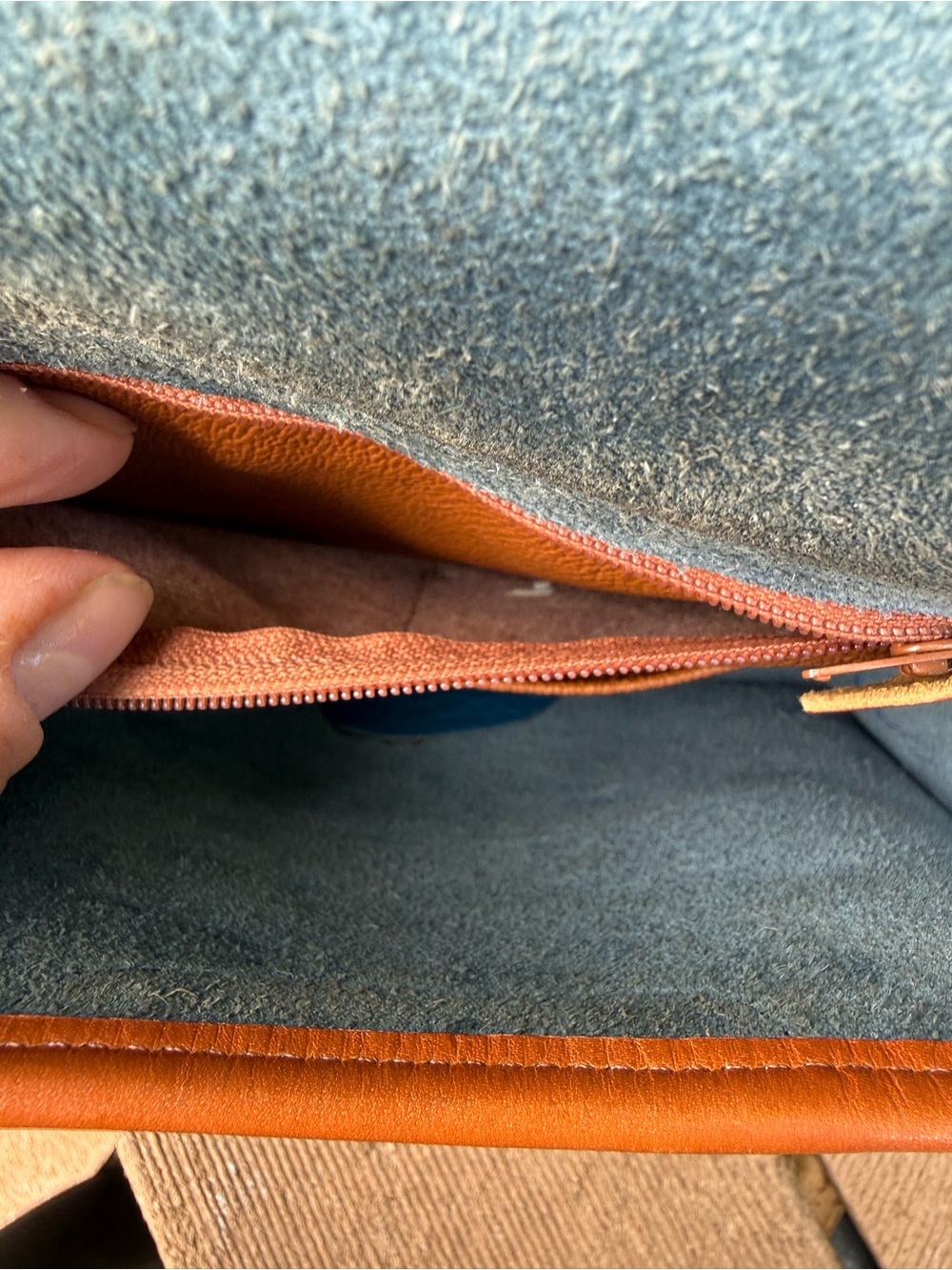 Dooney & Bourke Essex Collection Crossbody Bag In French Blue - Picture 16 of 16